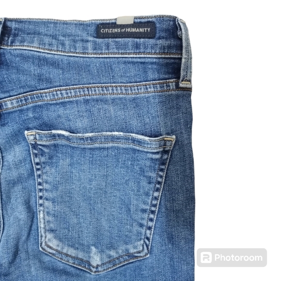 Citizens of Humanity Rocket Crop High Rise Skinny Jeans  Size 27 - Picture 11 of 16